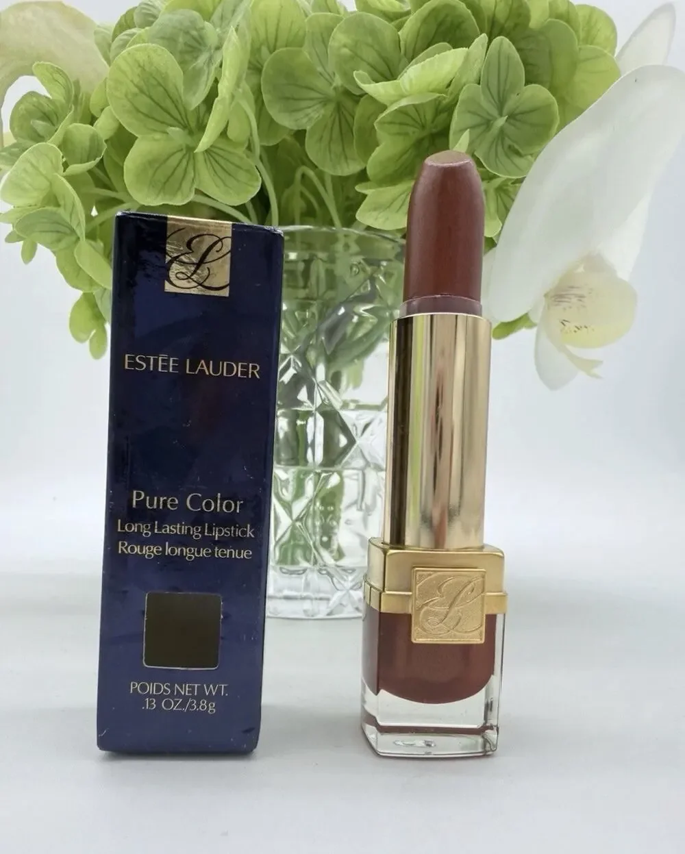Estee Lauder Lipstick PCL50 Hot Copper Shimmer Long Lasting New Unused